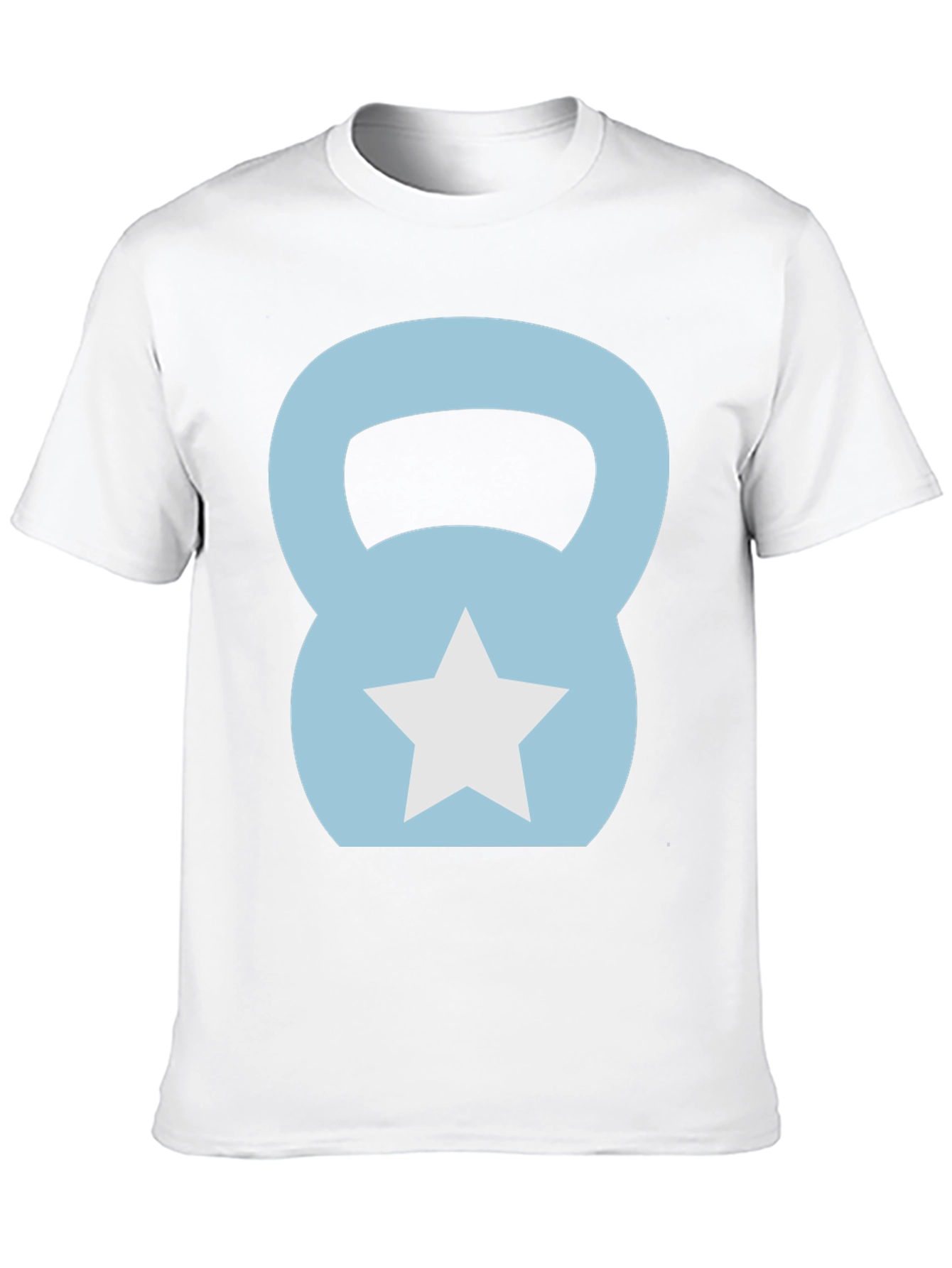 Kettlebell Star Graphic T-Shirt - Black