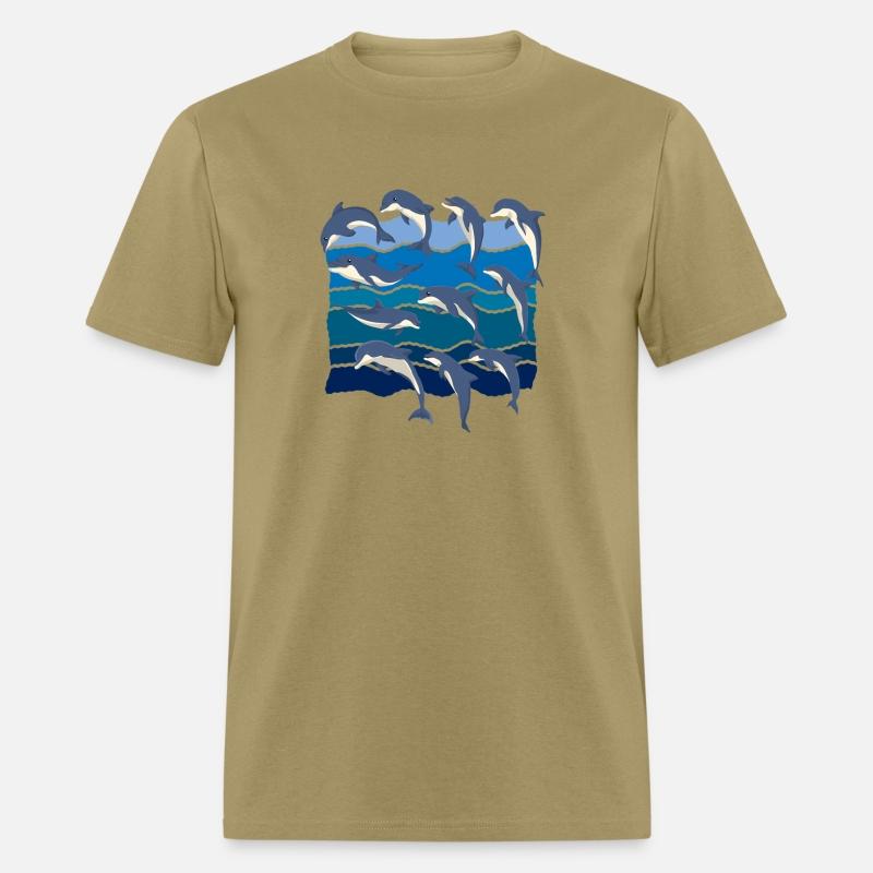 Ocean Dolphins Sea Animal Waves Dolphin