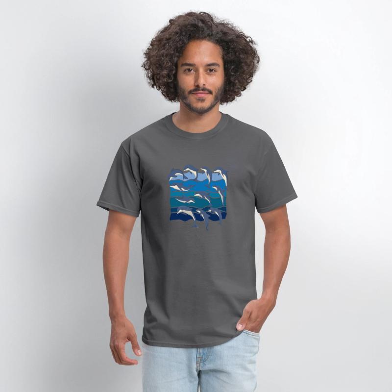 Ocean Dolphins Sea Animal Waves Dolphin