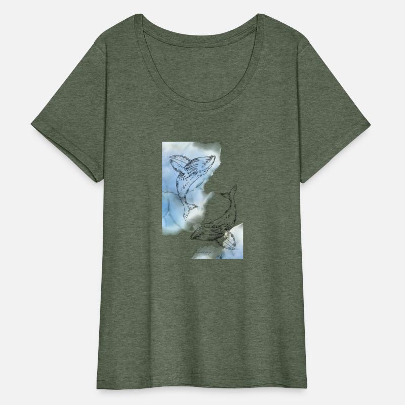 Ocean Harmony - Majestic Sperm Whales in Tranquil