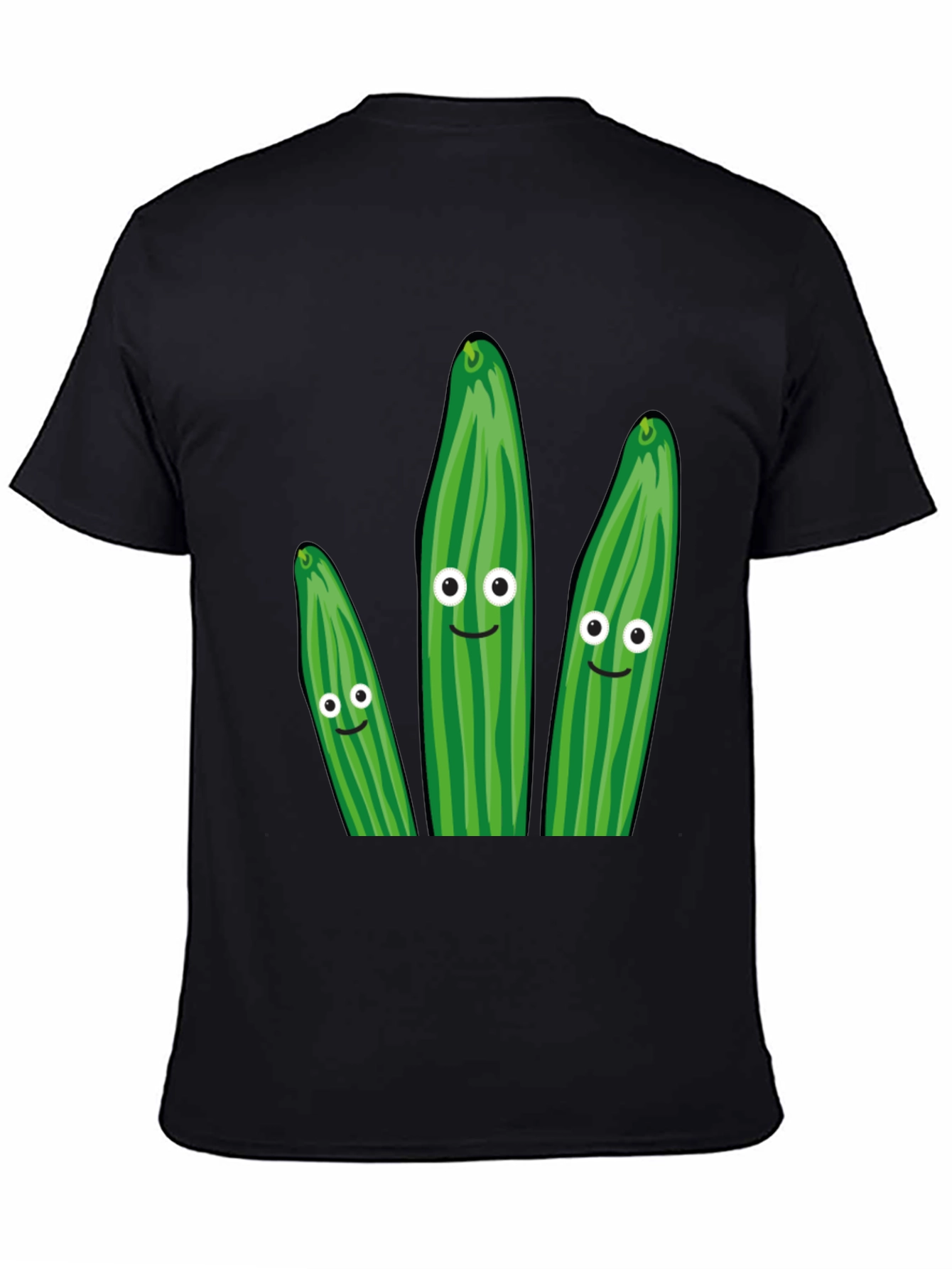 Funny Cucumber Graphic T-Shirt - Quirky Novelty Tee