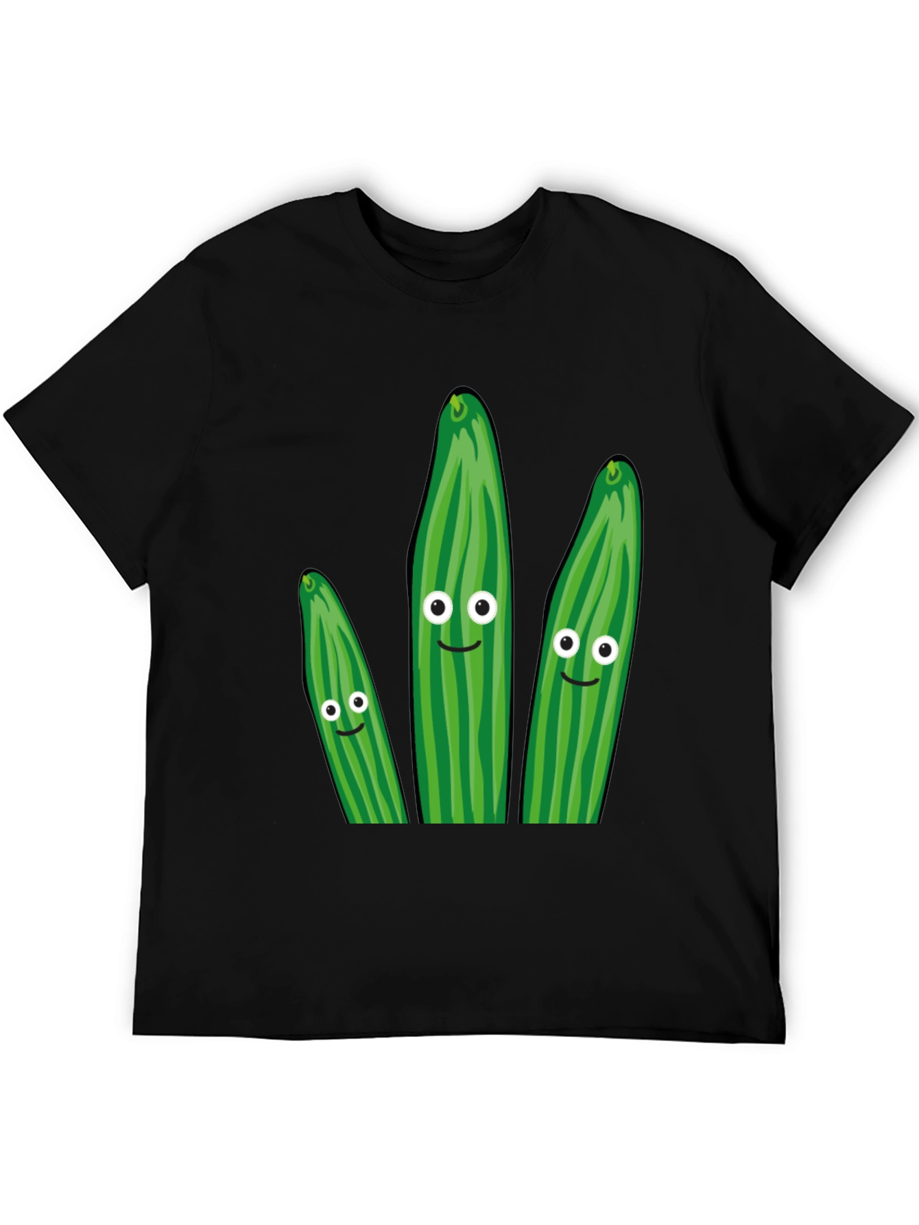 Funny Cucumber Graphic T-Shirt - Quirky Novelty Tee
