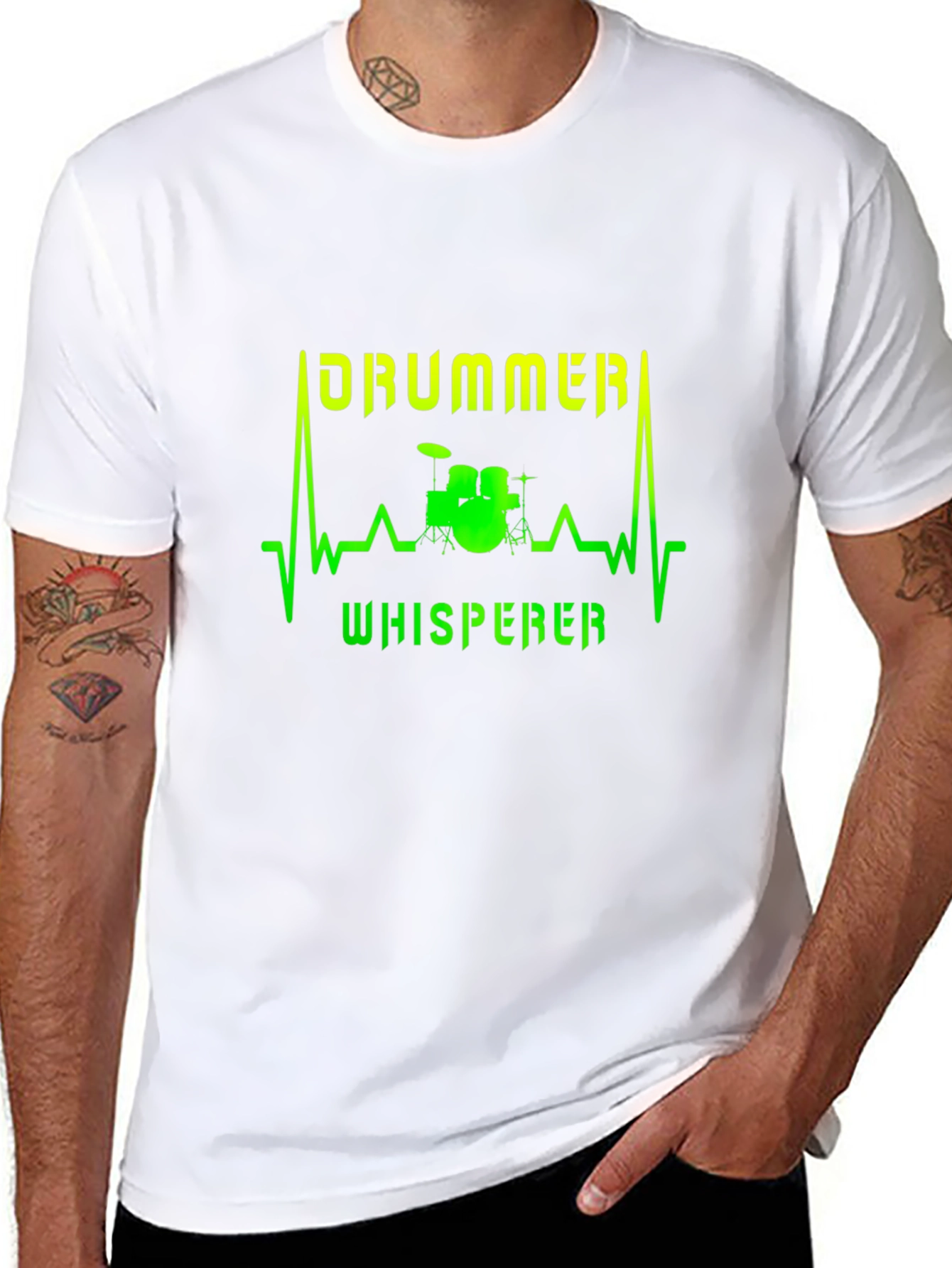 Drummer Whisperer Graphic Tee