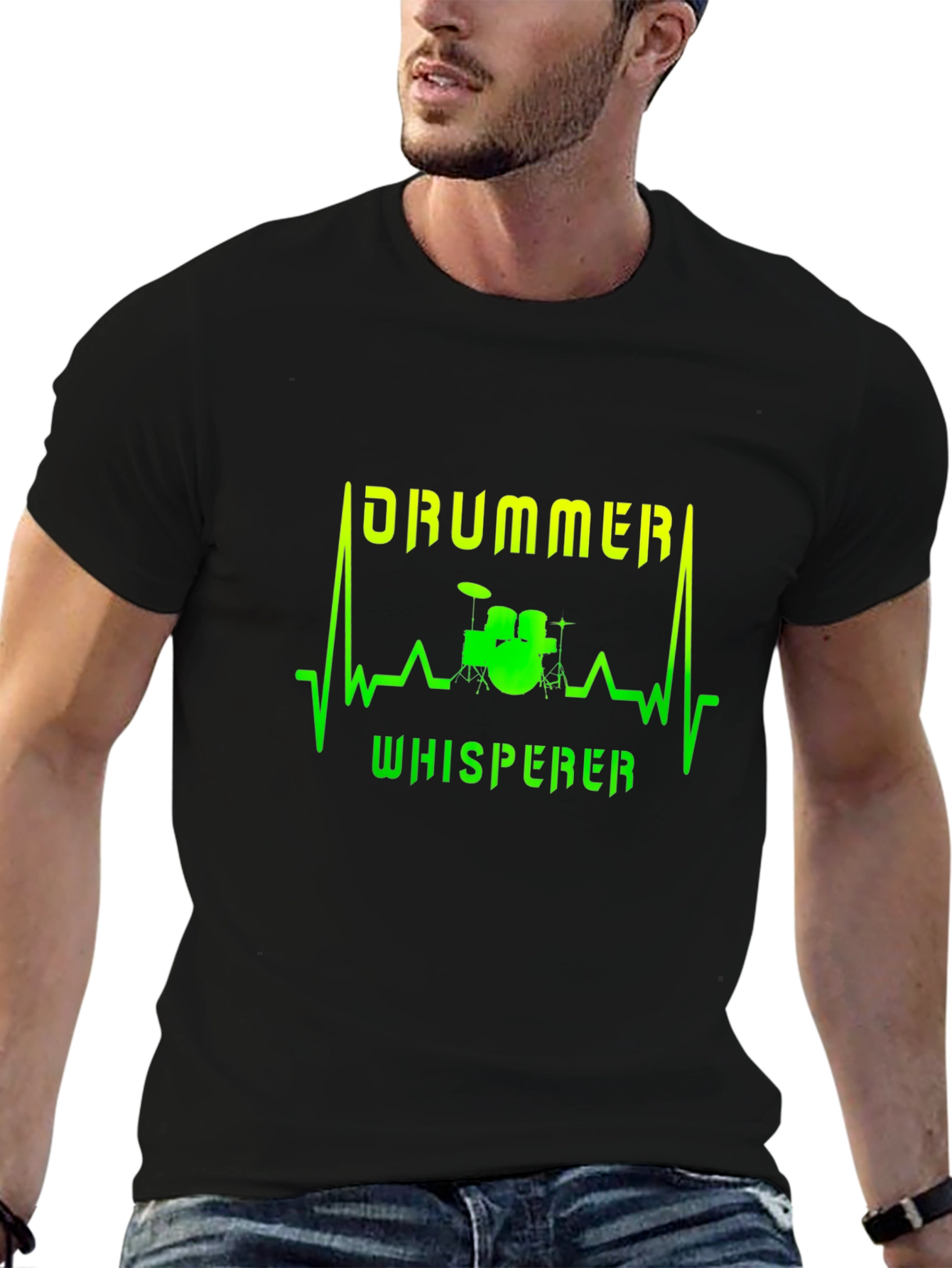 Drummer Whisperer Graphic Tee