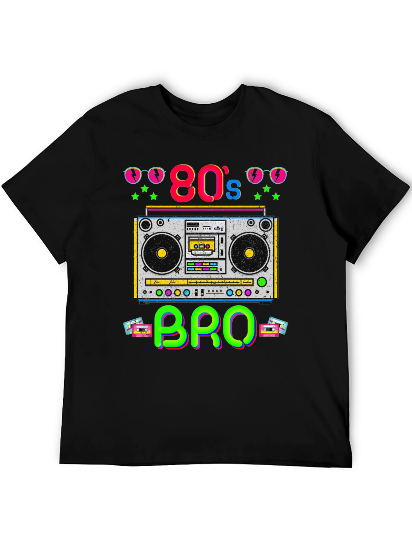 Retro 80s Boombox T-Shirt