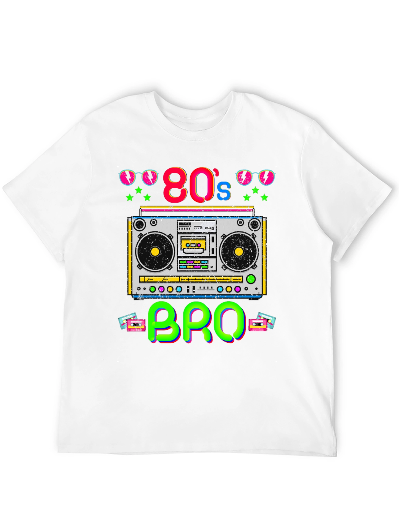 Retro 80s Boombox T-Shirt