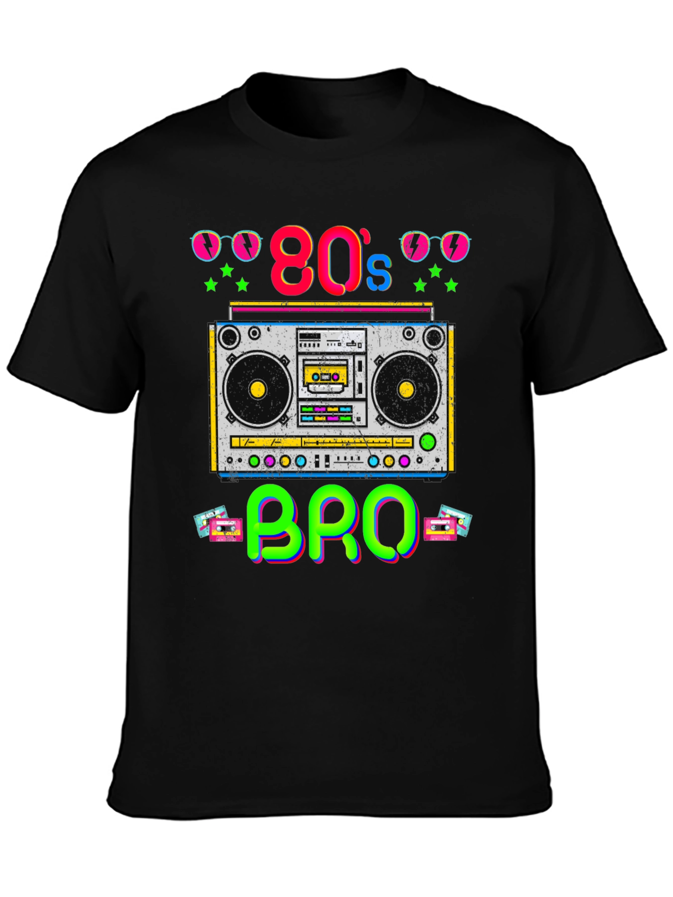 Retro 80s Boombox T-Shirt