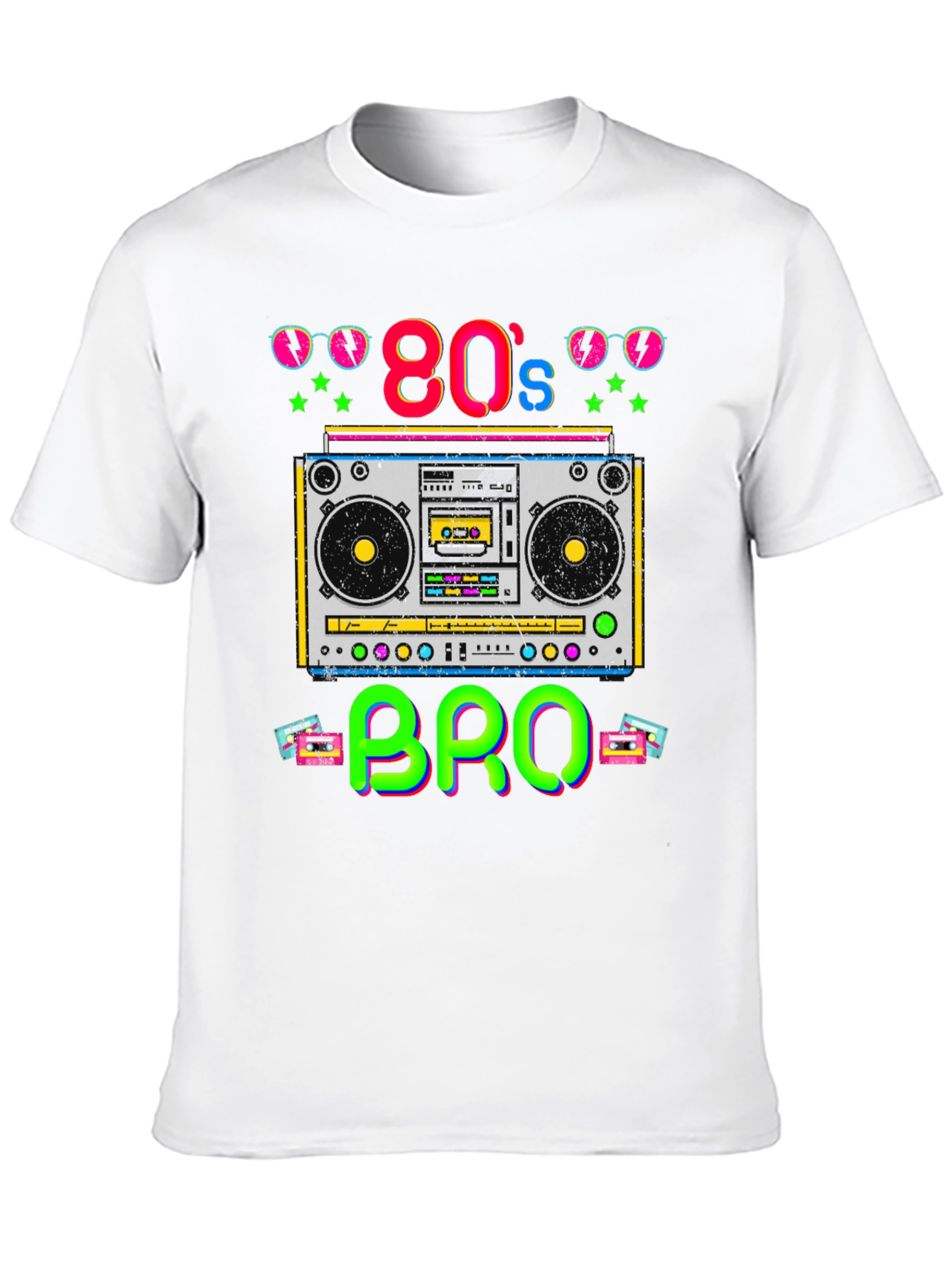 Retro 80s Boombox T-Shirt