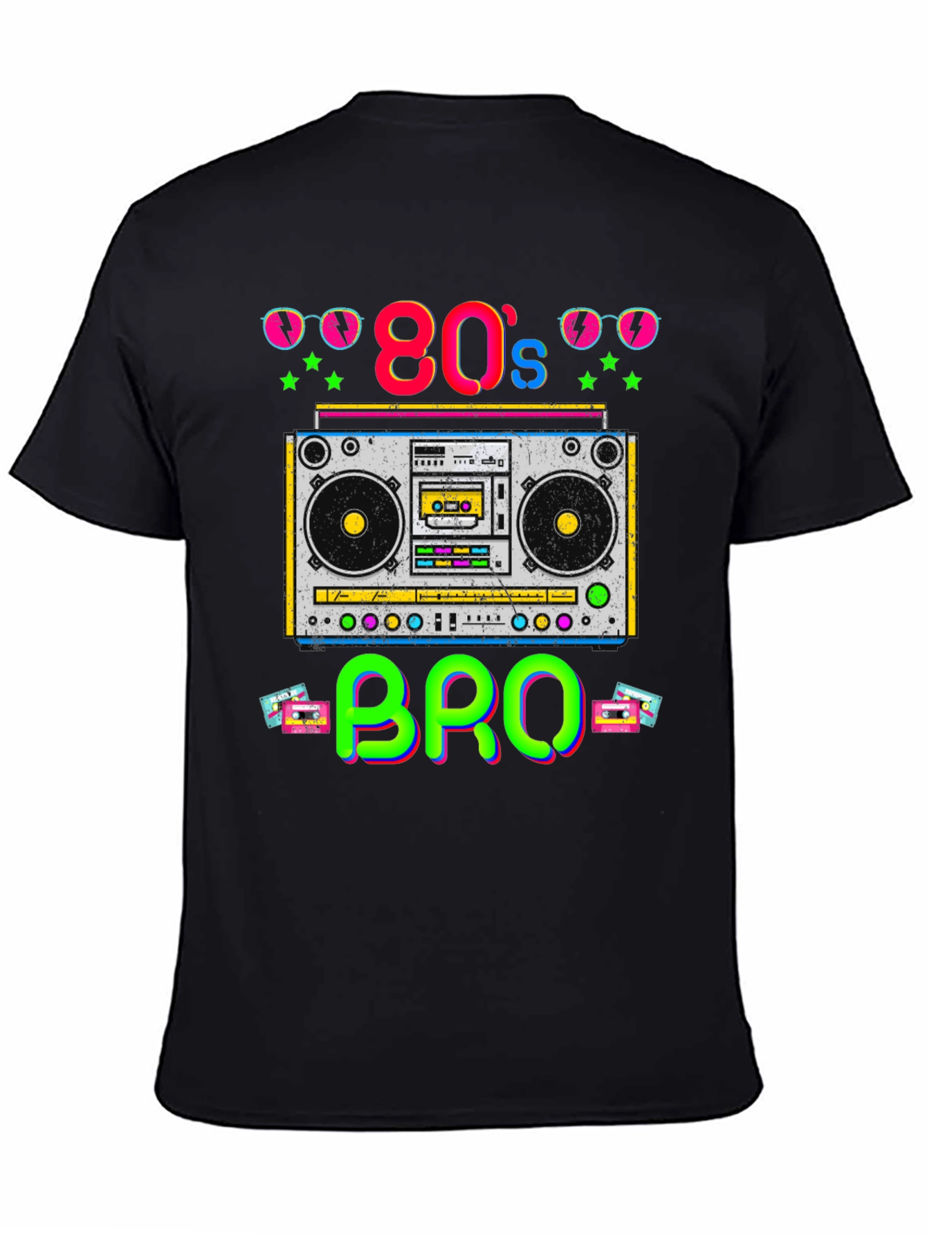 Retro 80s Boombox T-Shirt
