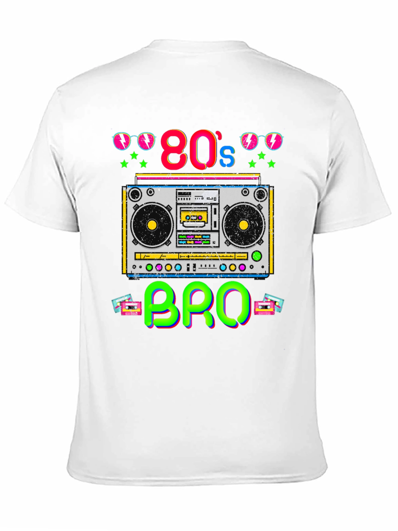 Retro 80s Boombox T-Shirt