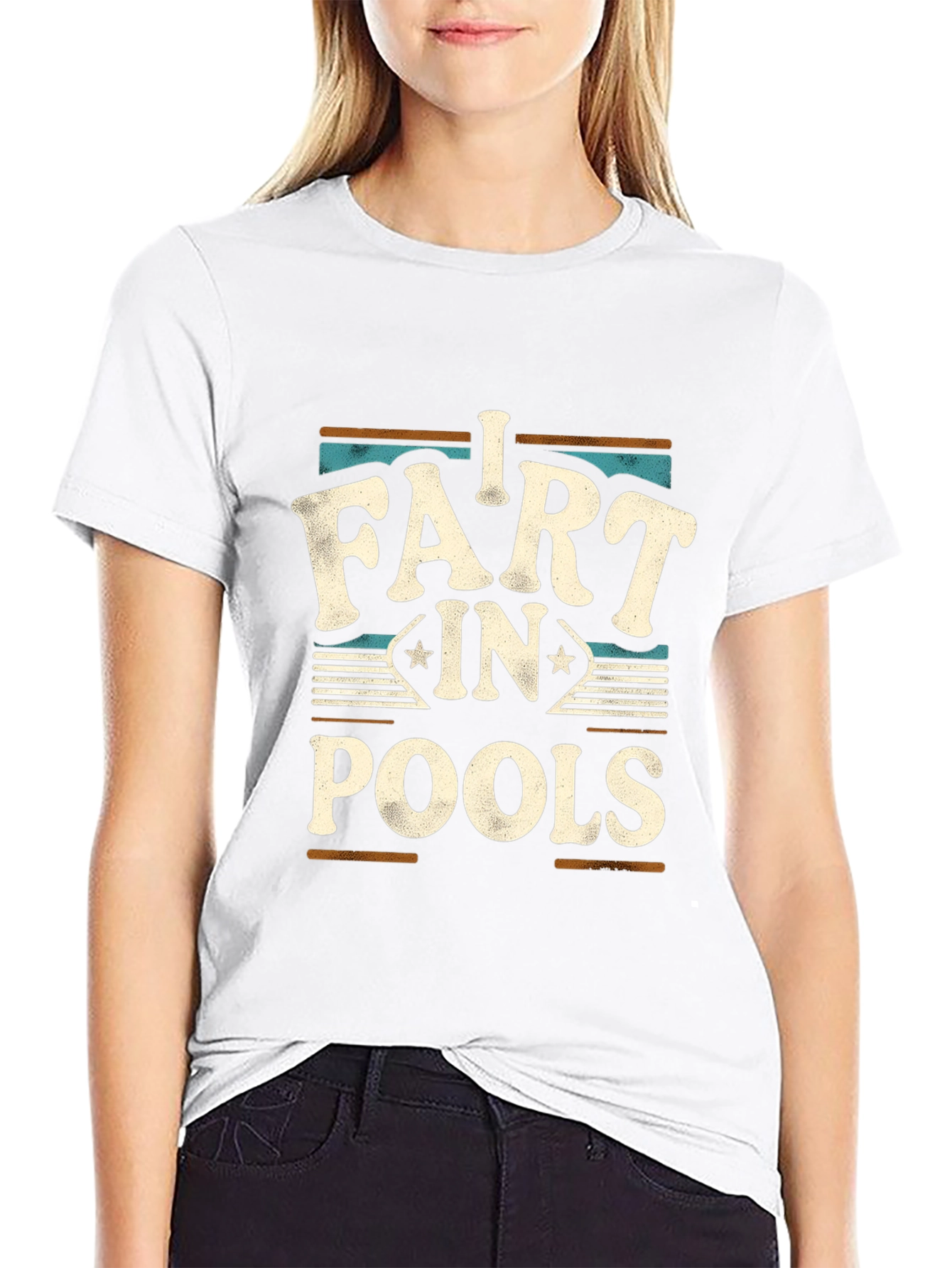 I Fart In Pools Graphic T-Shirt