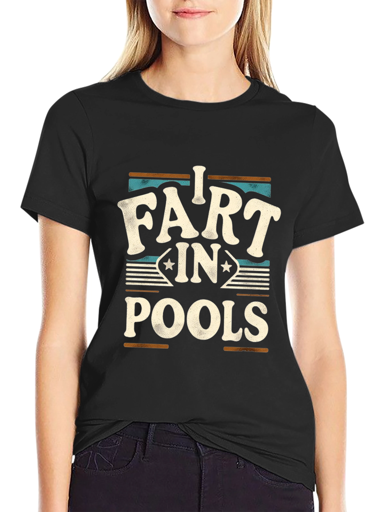 I Fart In Pools Graphic T-Shirt
