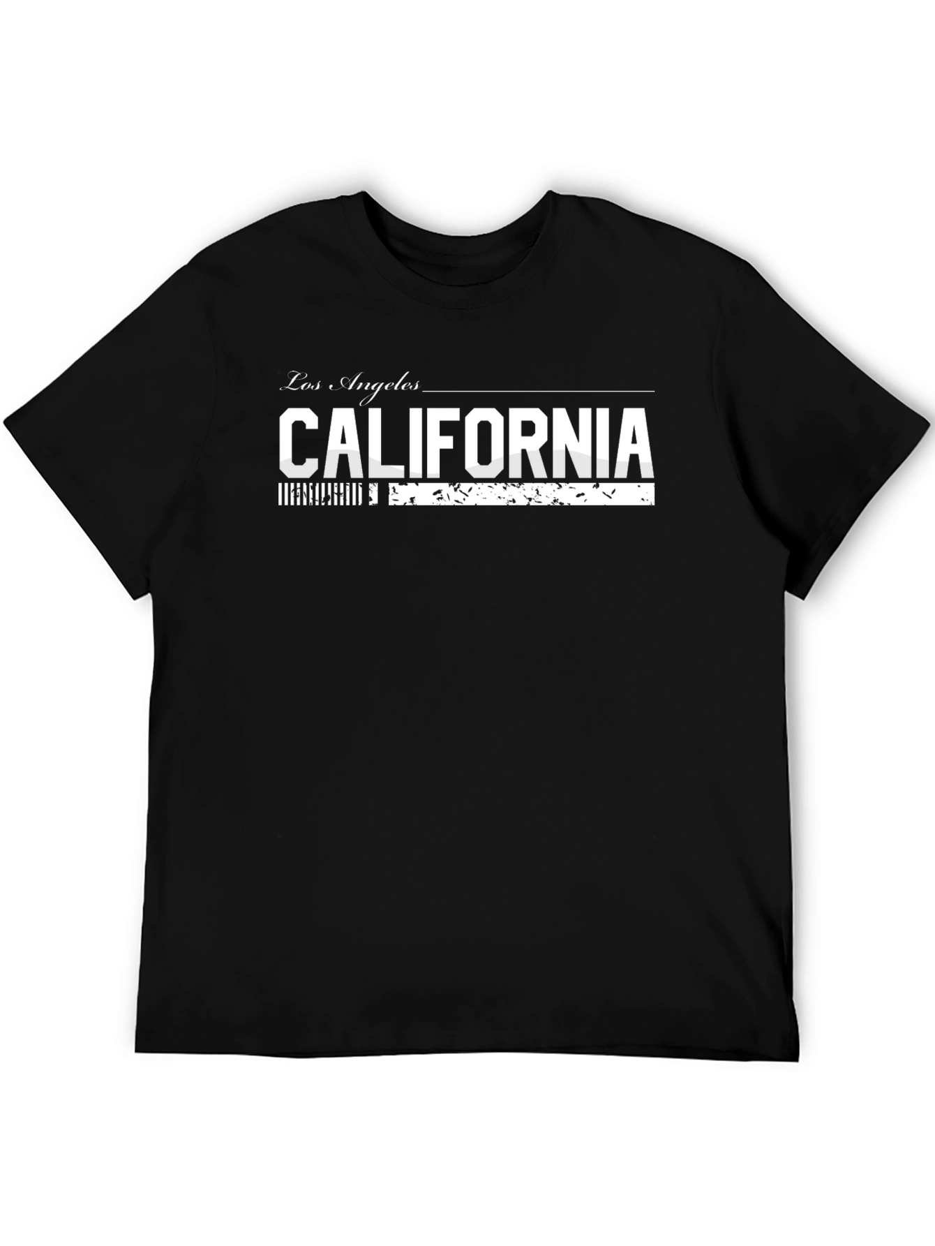 California Los Angeles Graphic Tee - Black