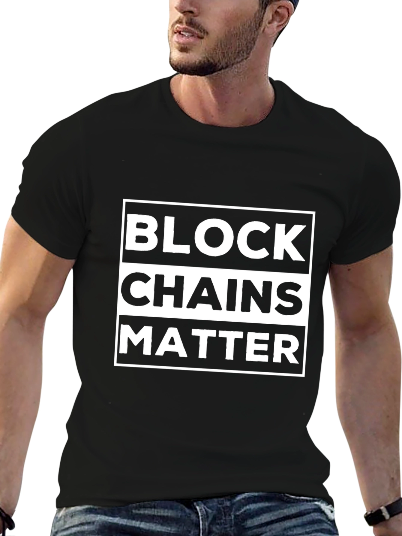 Blockchains Matter T-Shirt - Black