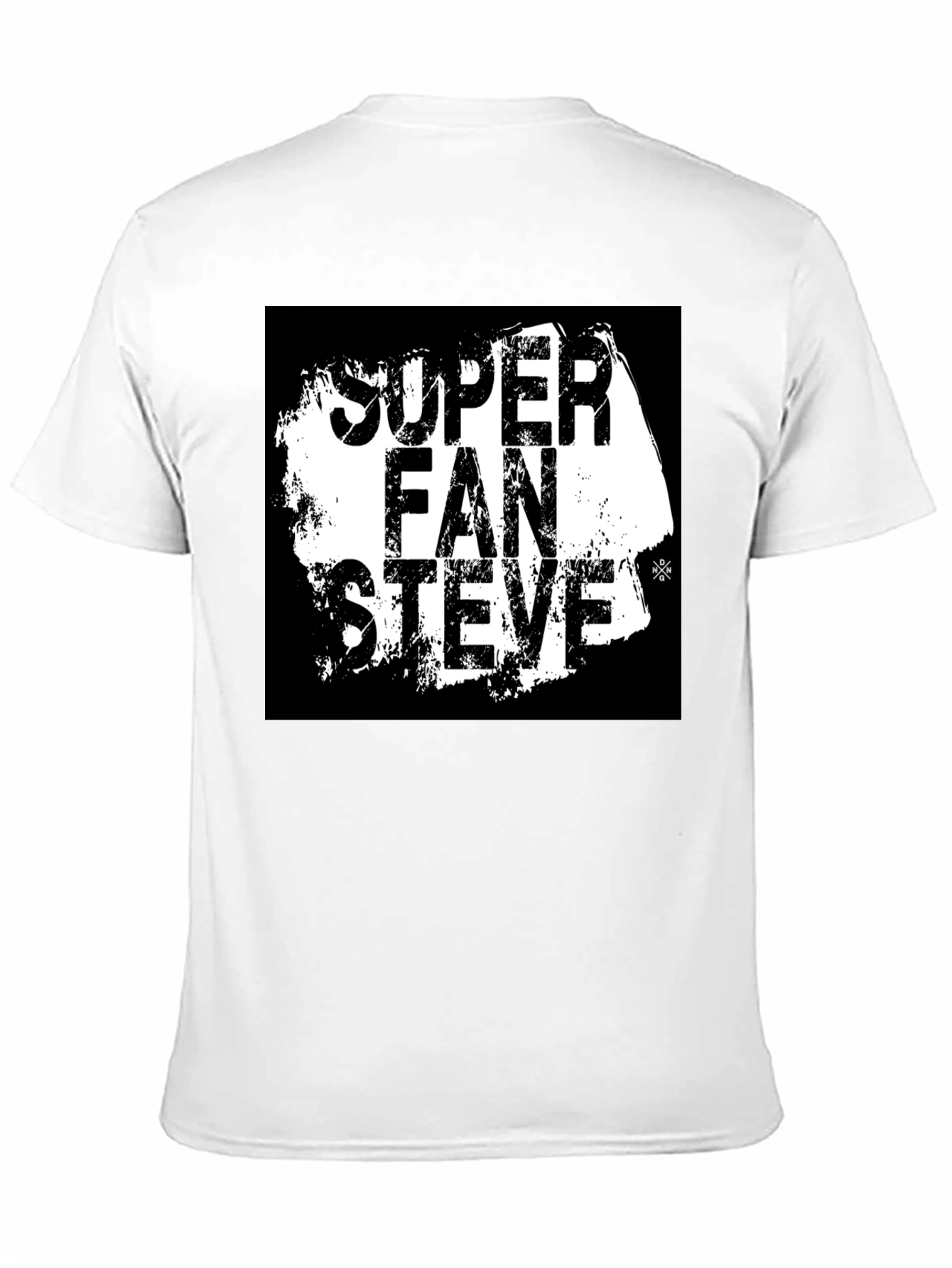 Super Fan Steve T-Shirt - Black Graphic Tee