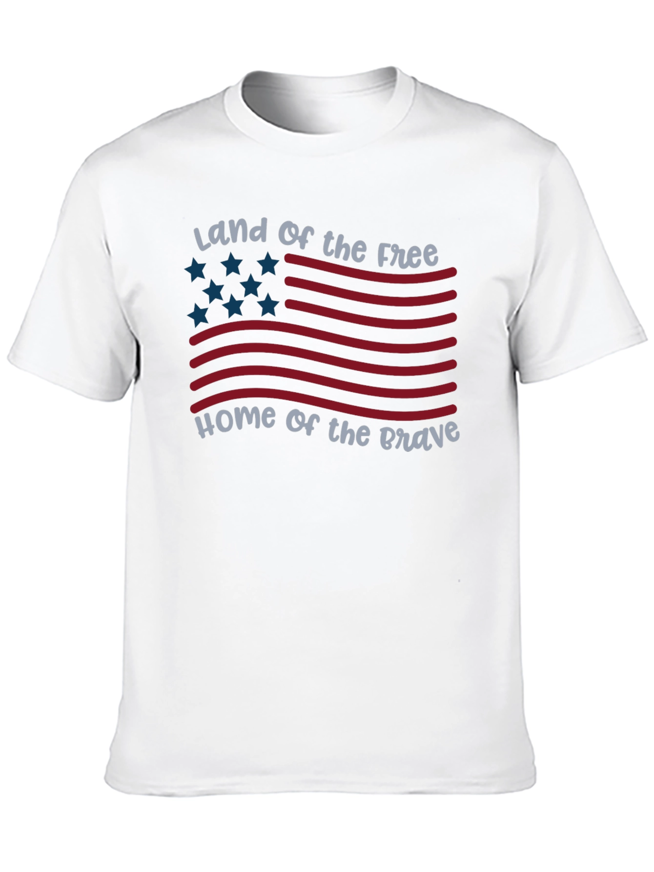 Patriotic Land of the Free Graphic Tee