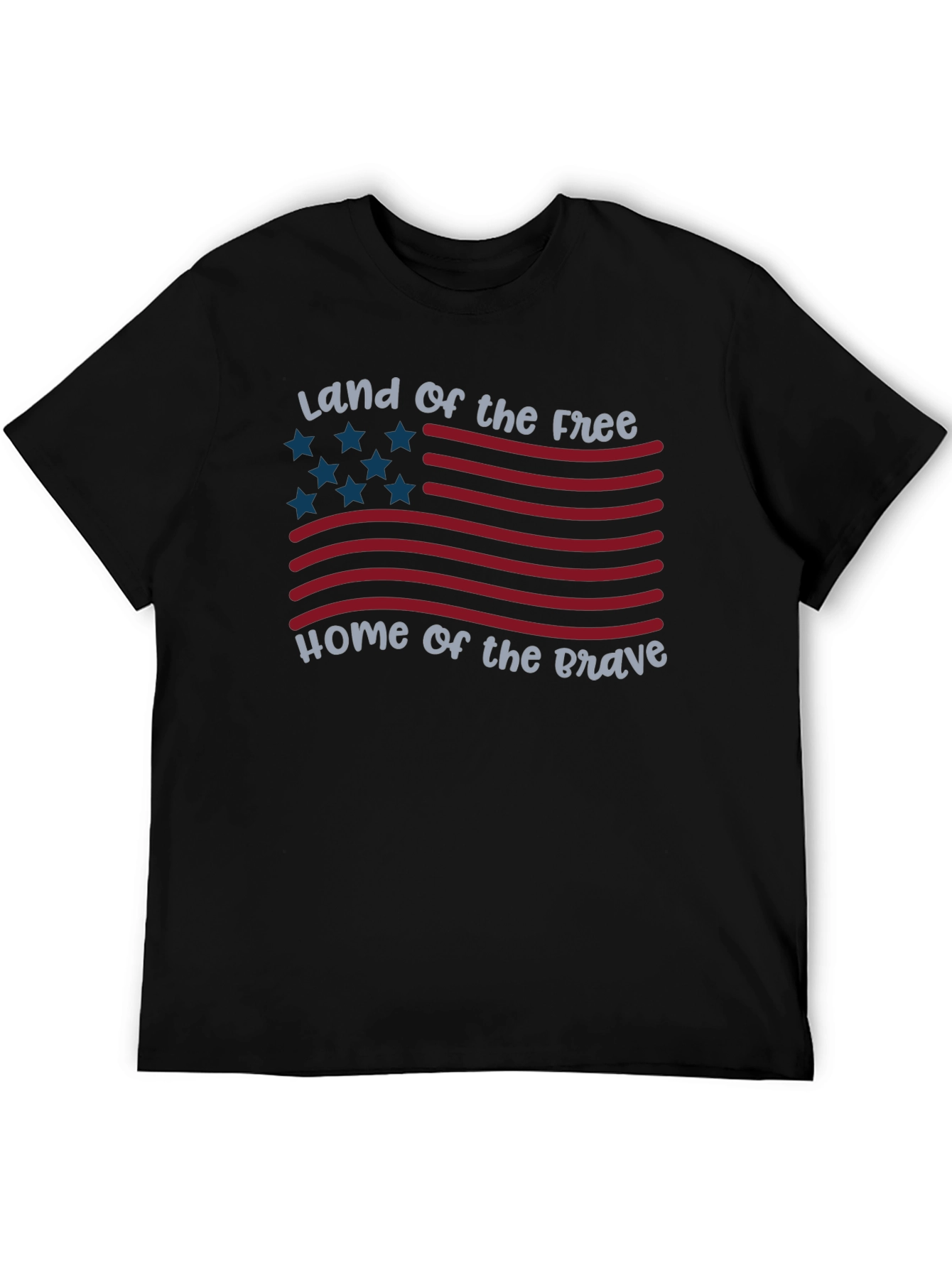 Patriotic Land of the Free Graphic Tee