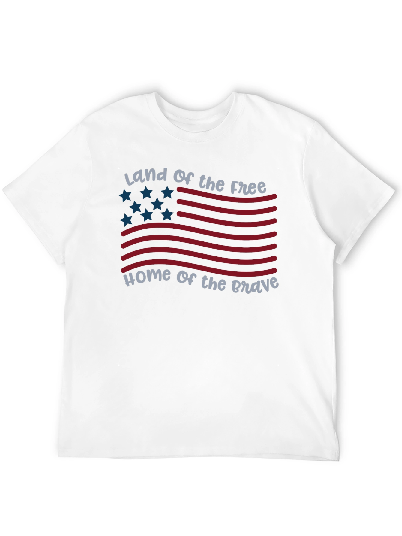 Patriotic Land of the Free Graphic Tee