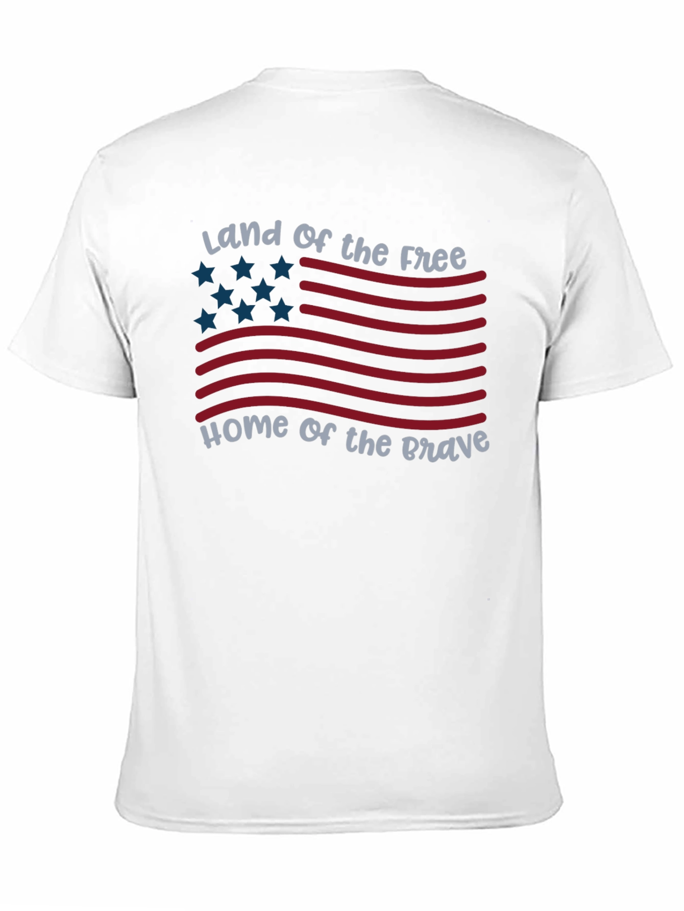 Patriotic Land of the Free Graphic Tee
