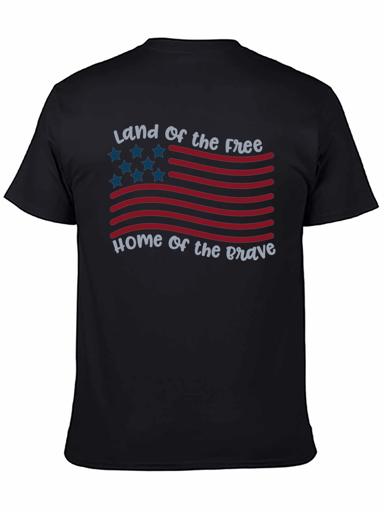 Patriotic Land of the Free Graphic Tee