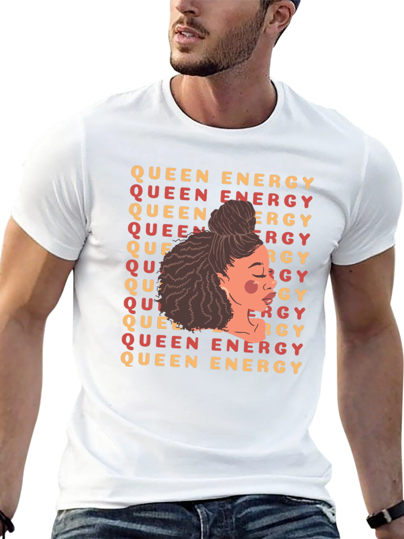 Queen Energy Graphic Tee - Black Unisex T-Shirt
