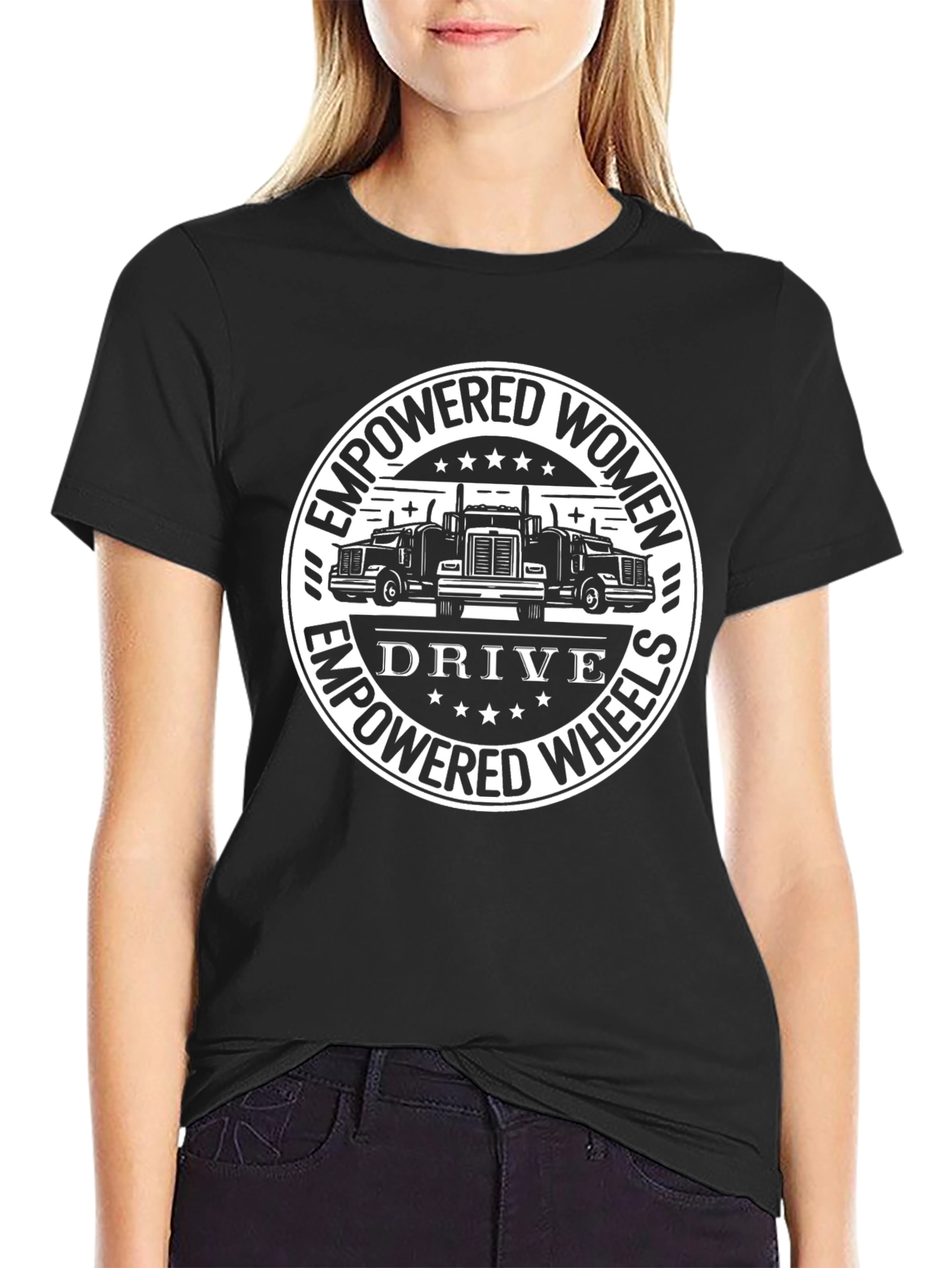 Empowered Women Trucker Tee