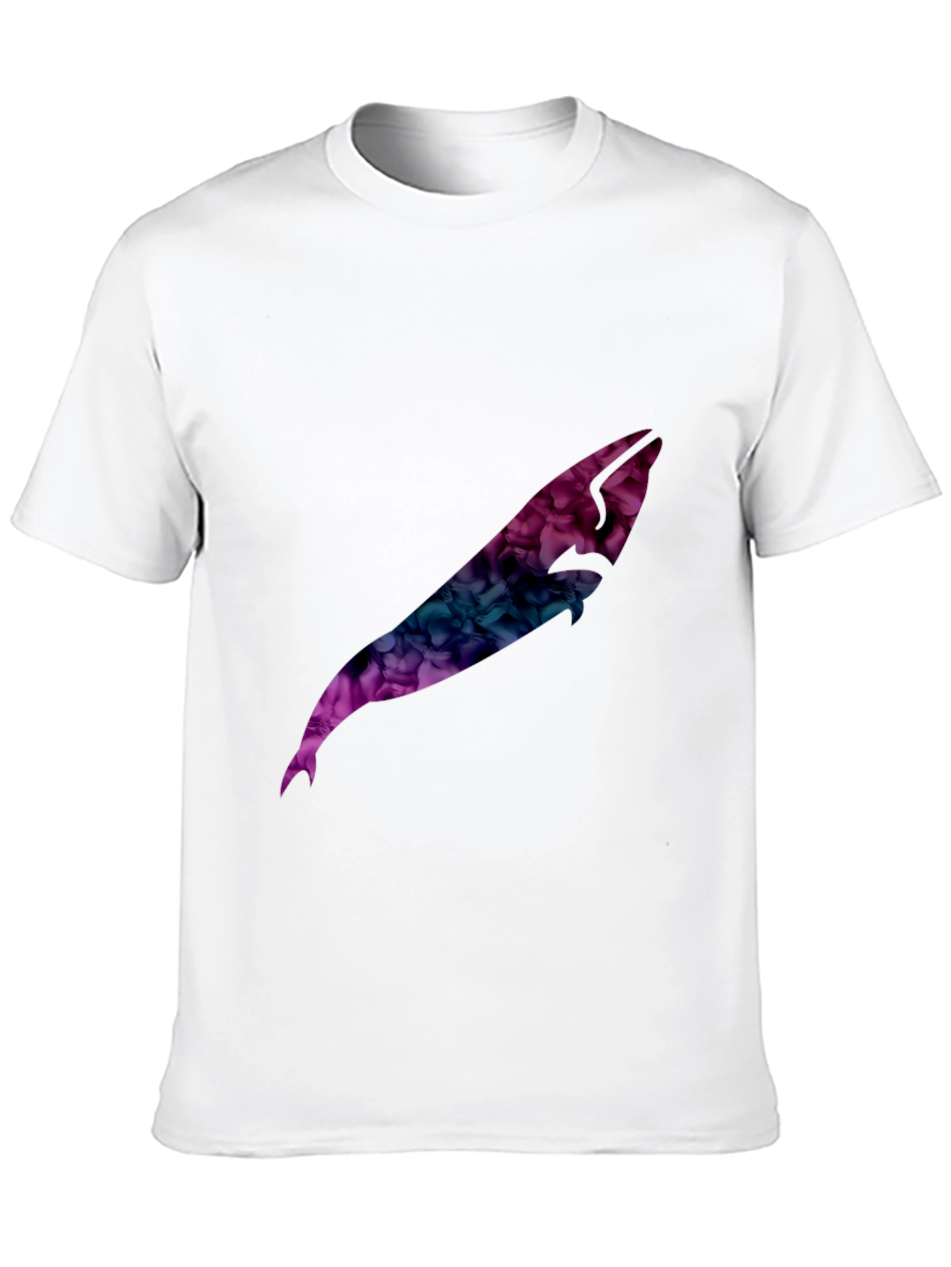 Abstract Design Black T-Shirt