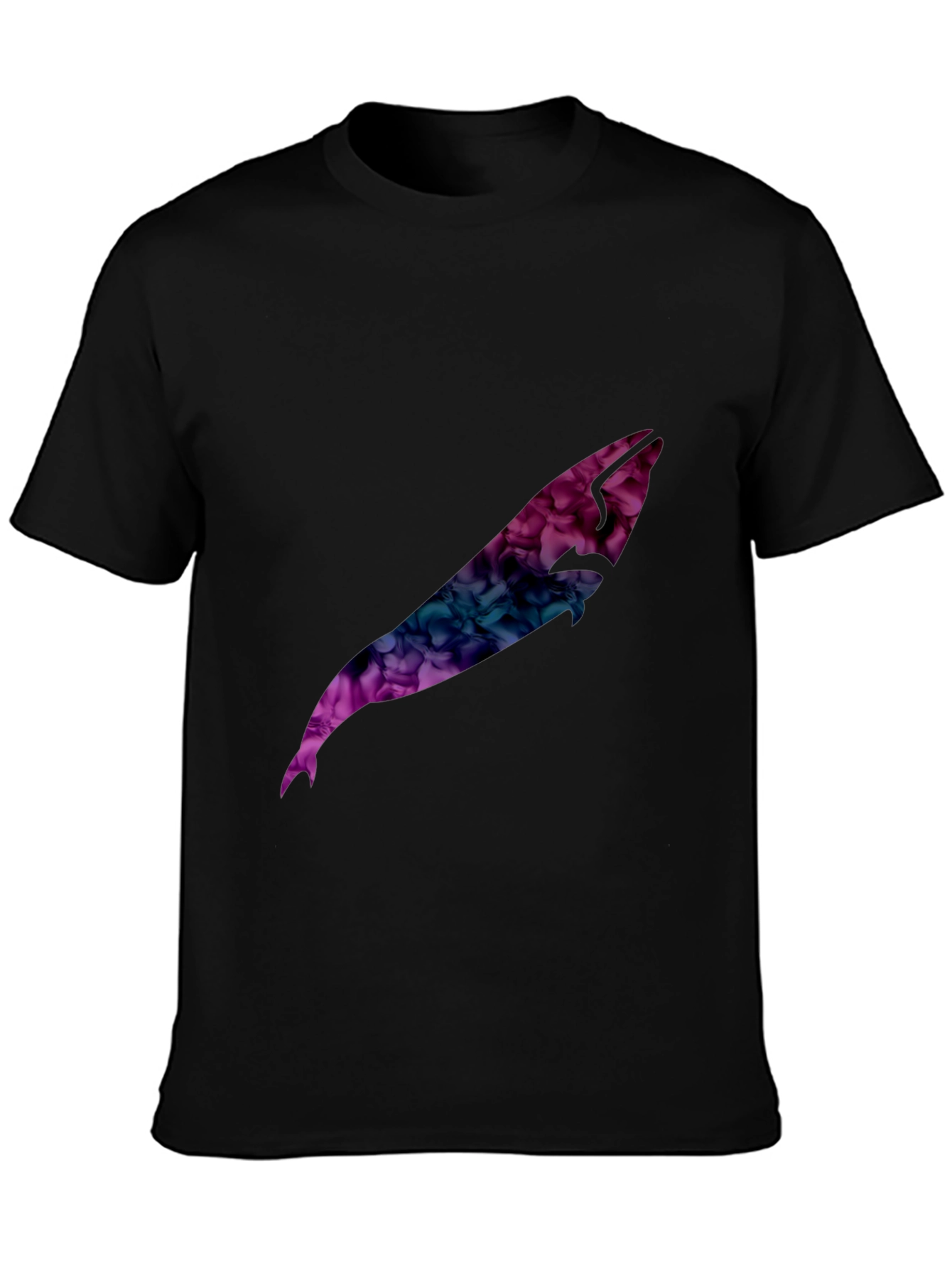 Abstract Design Black T-Shirt