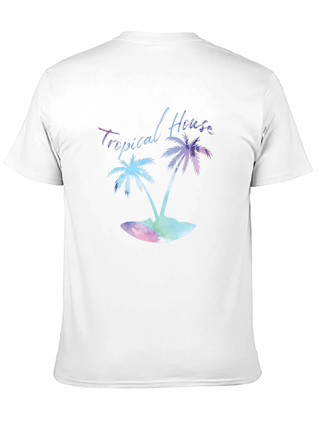 Tropical House Graphic T-Shirt - Island Vibes