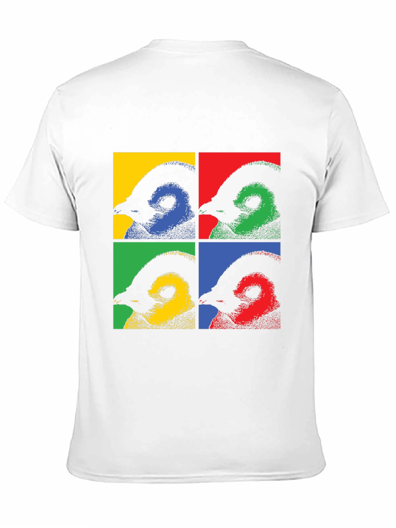 Pop Art Penguin Graphic Tee - Quirky Cool!
