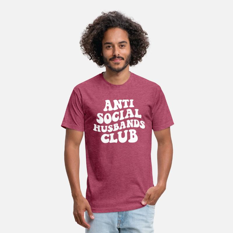 Old Anti Social Husbands Cool Word In Shirt