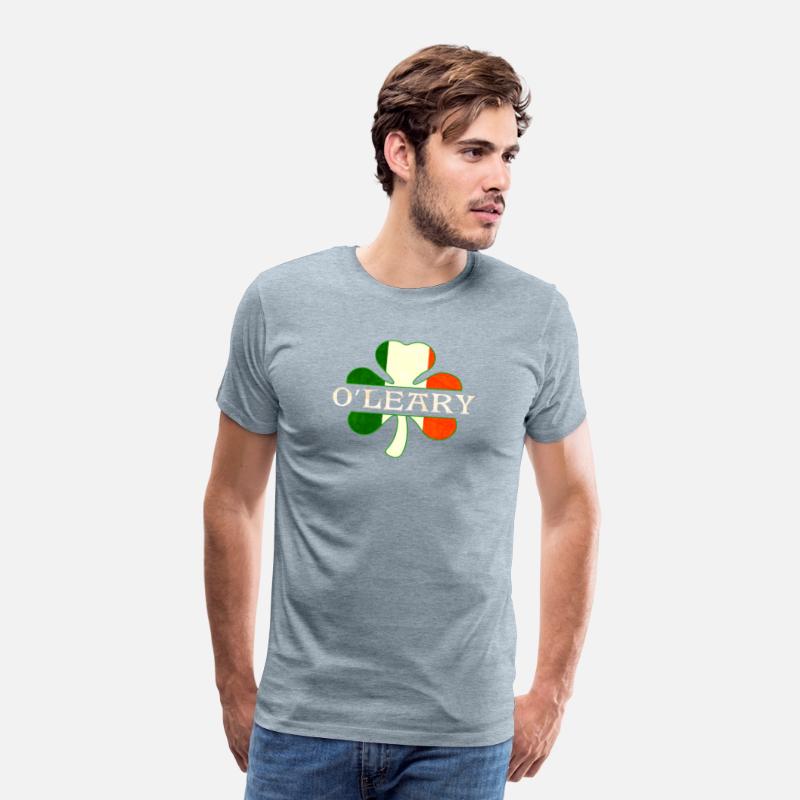 O'leary Irish Surname Ireland Flag Shamrock