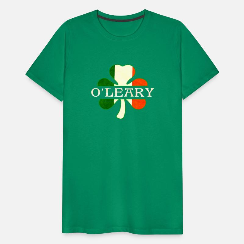 O'leary Irish Surname Ireland Flag Shamrock
