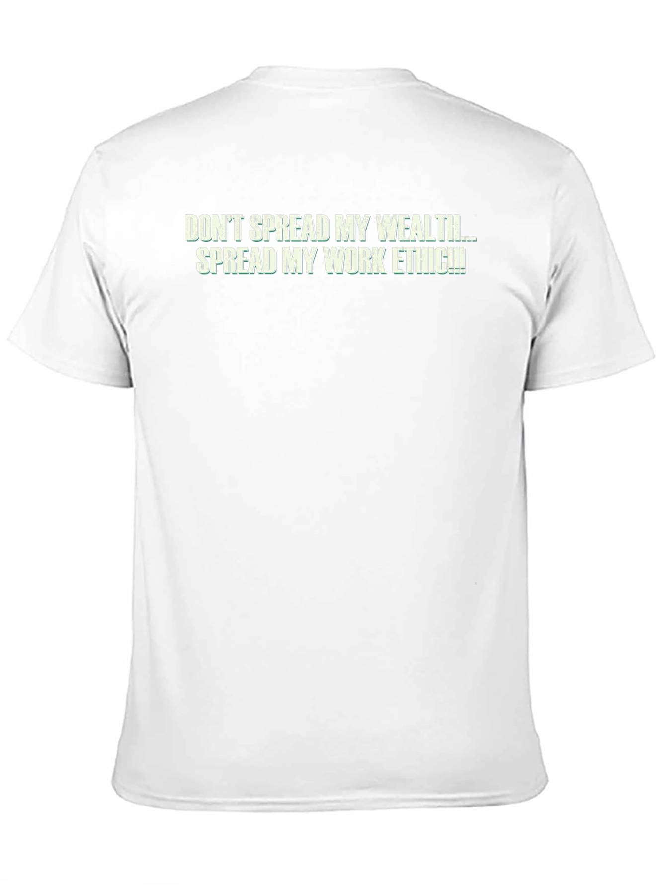 Work Ethic Graphic Tee - Mens Black T-Shirt