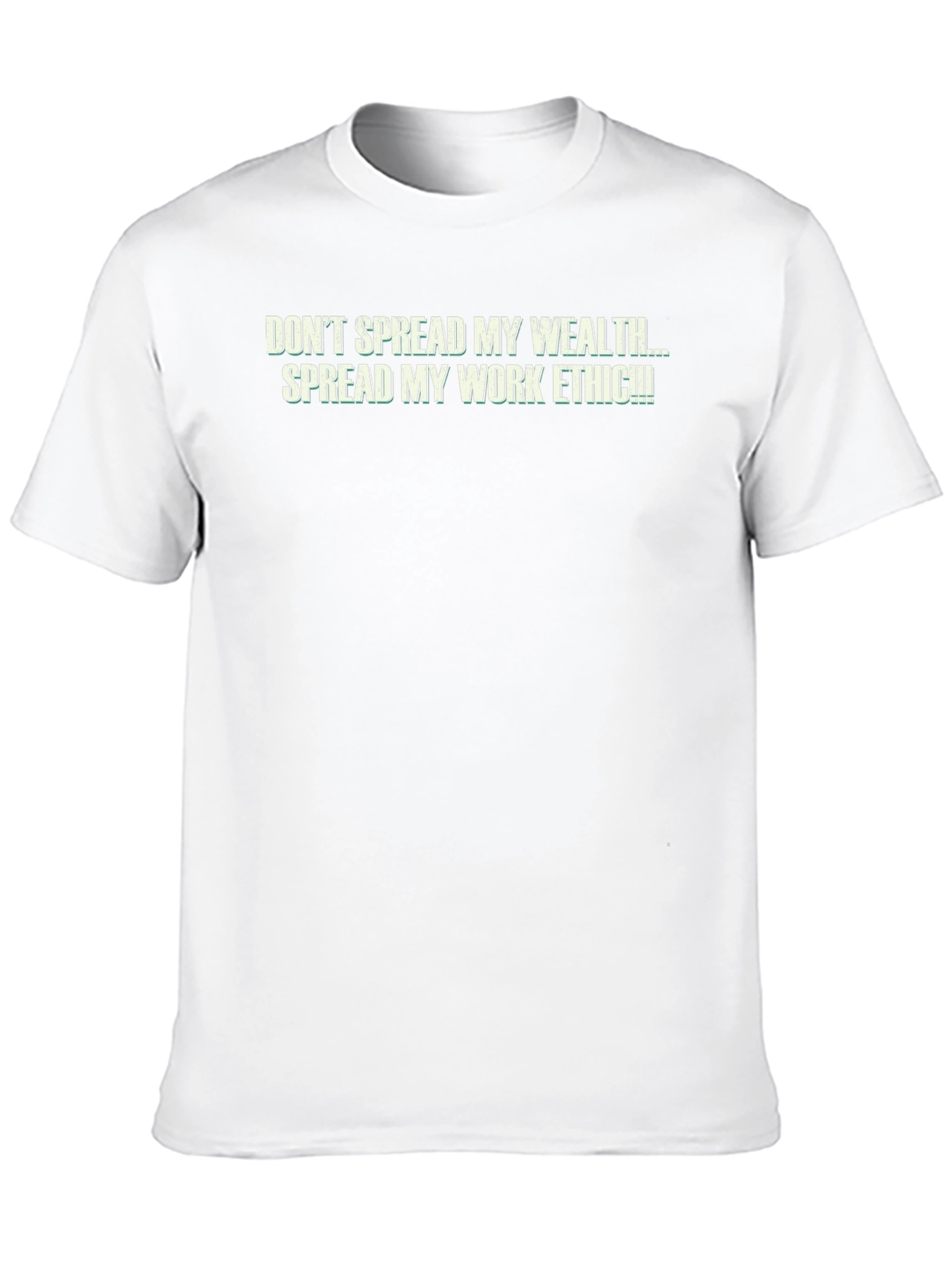 Work Ethic Graphic Tee - Mens Black T-Shirt