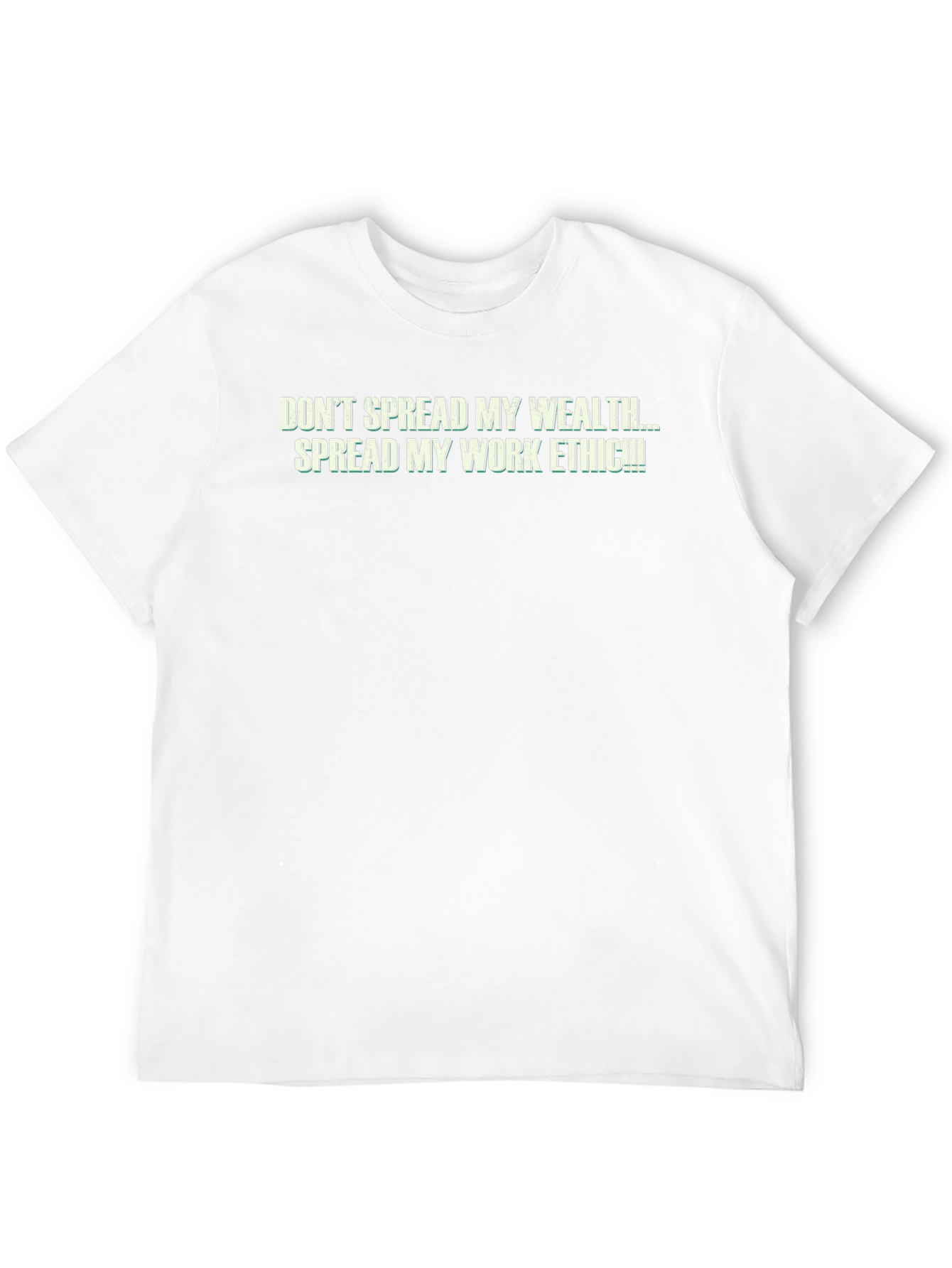Work Ethic Graphic Tee - Mens Black T-Shirt