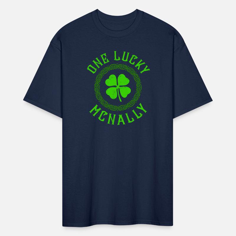 One Lucky McNally Irish Family Four Leaf Clover