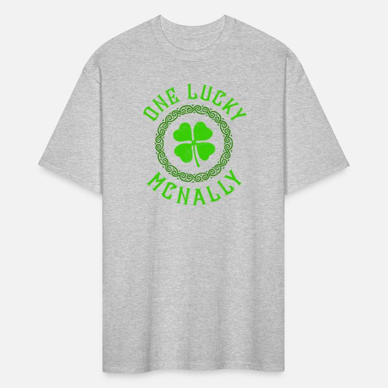 One Lucky McNally Irish Family Four Leaf Clover