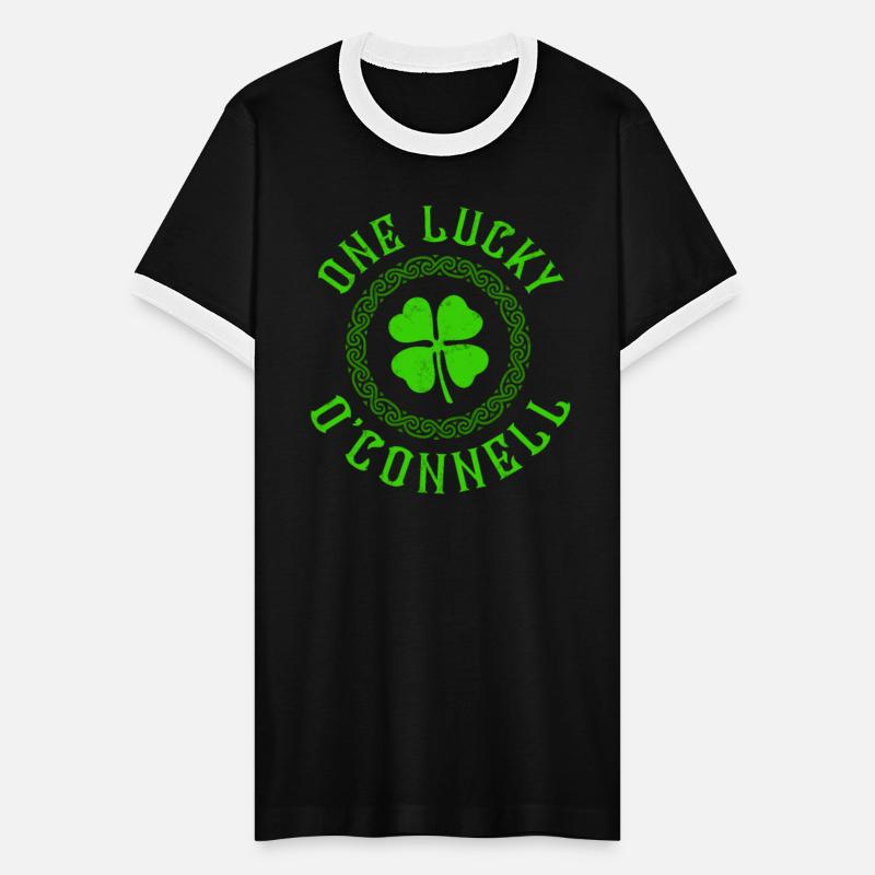 One Lucky O'Connell Irish Family Four Leaf Clover