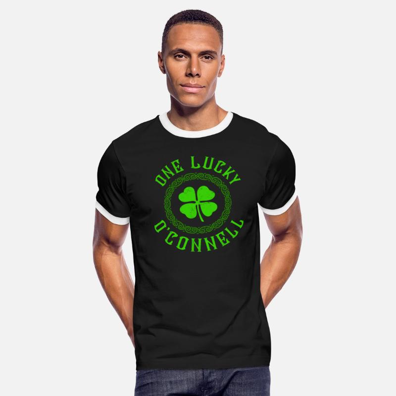 One Lucky O'Connell Irish Family Four Leaf Clover