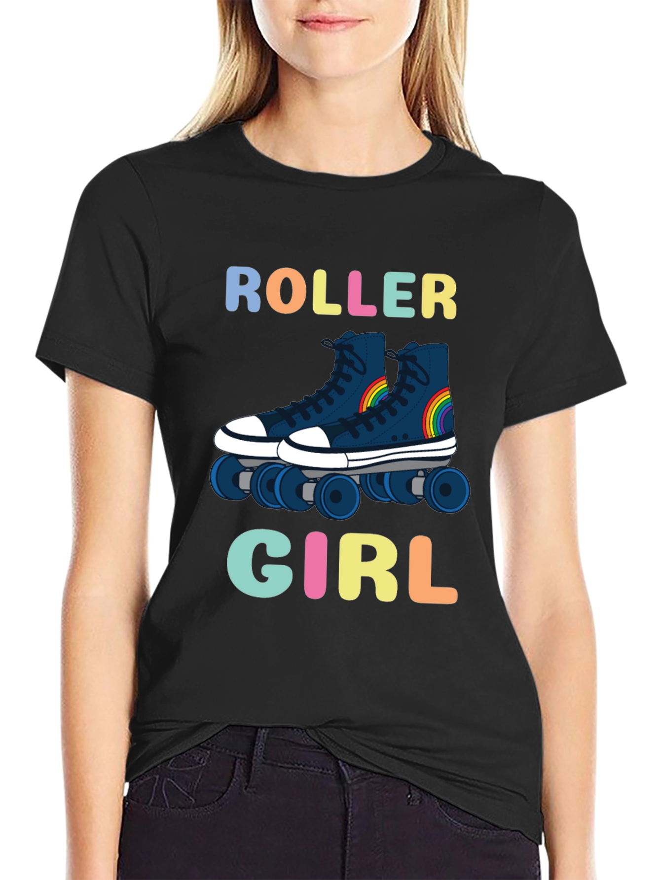 Roller Girl Graphic T-Shirt