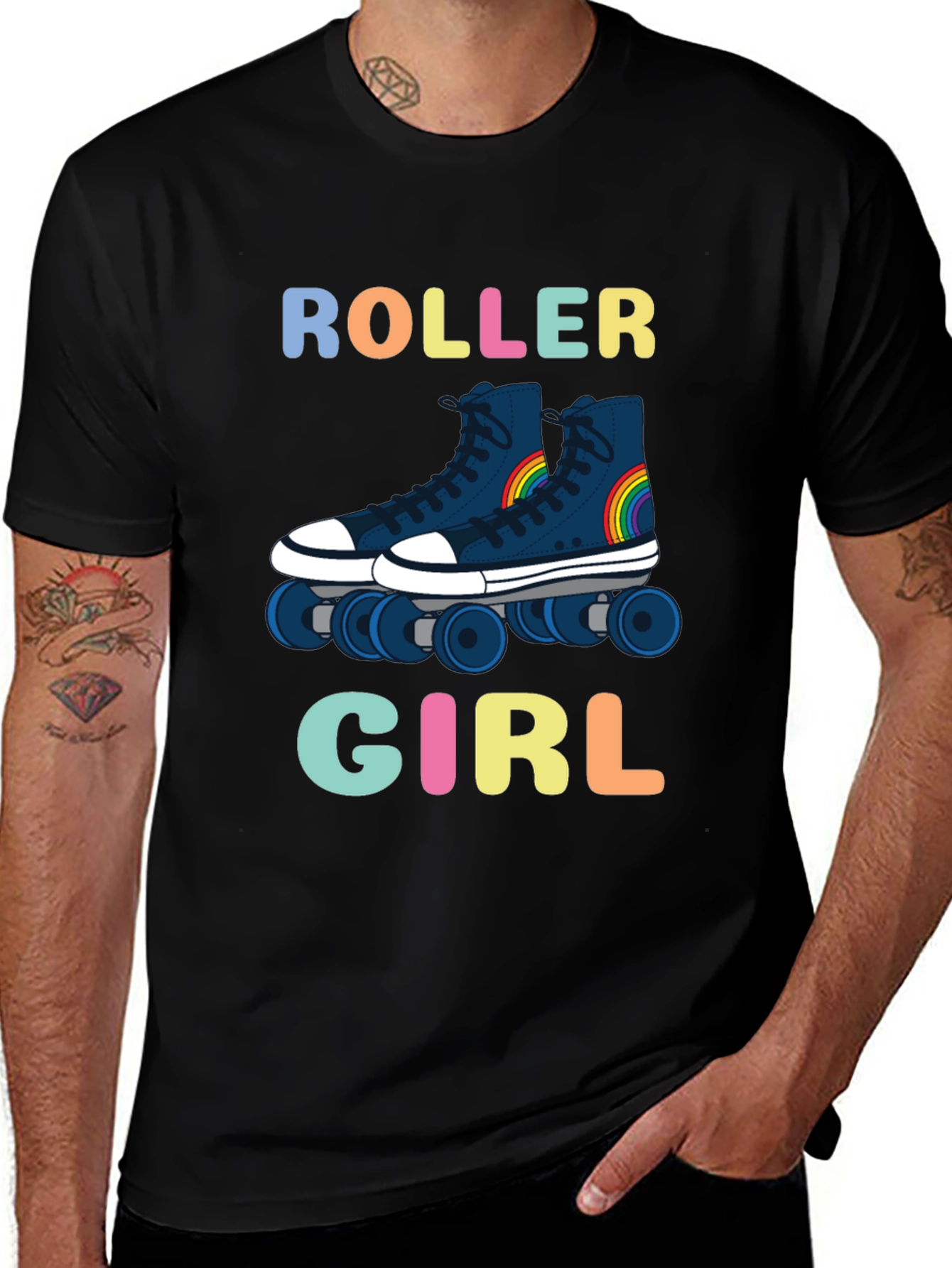 Roller Girl Graphic T-Shirt