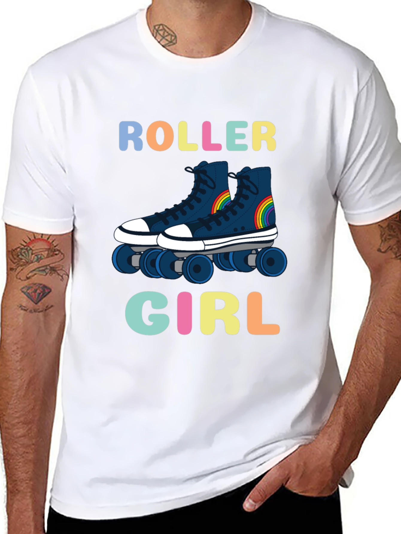 Roller Girl Graphic T-Shirt