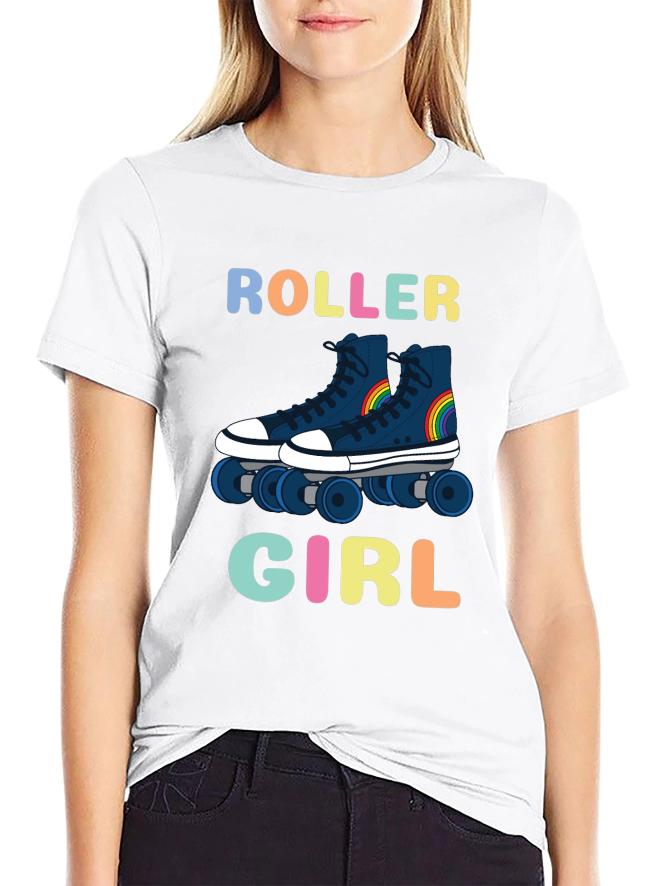 Roller Girl Graphic T-Shirt