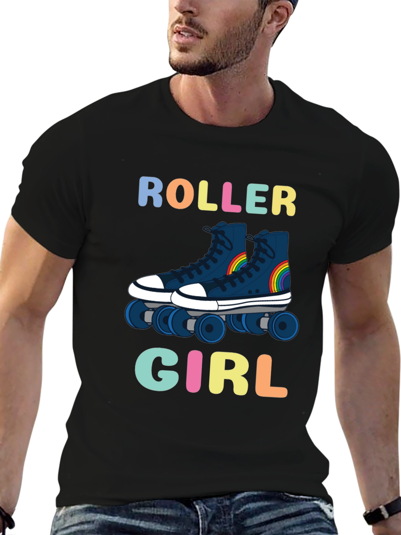 Roller Girl Graphic T-Shirt