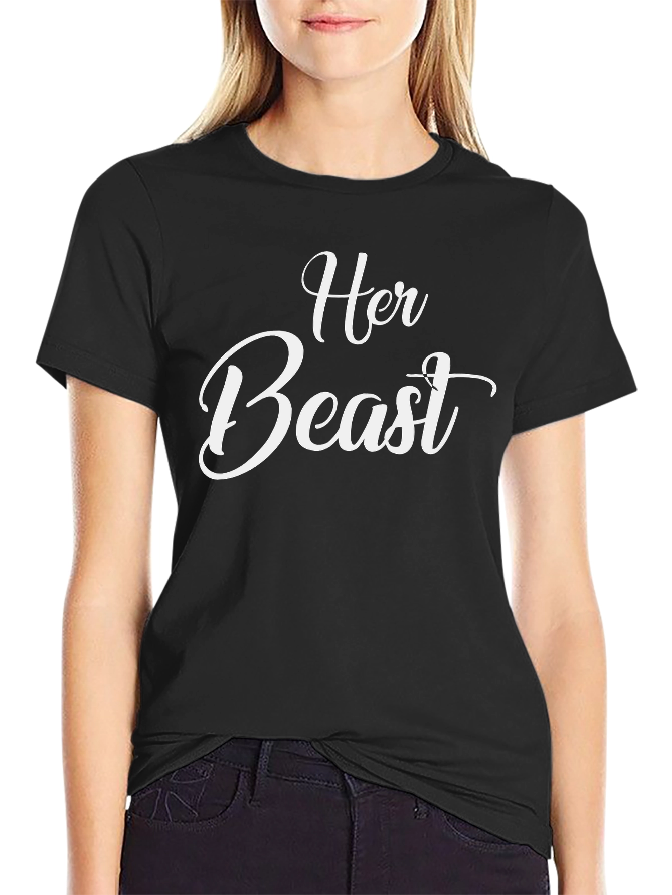 Her Beast Matching Couple T-Shirt