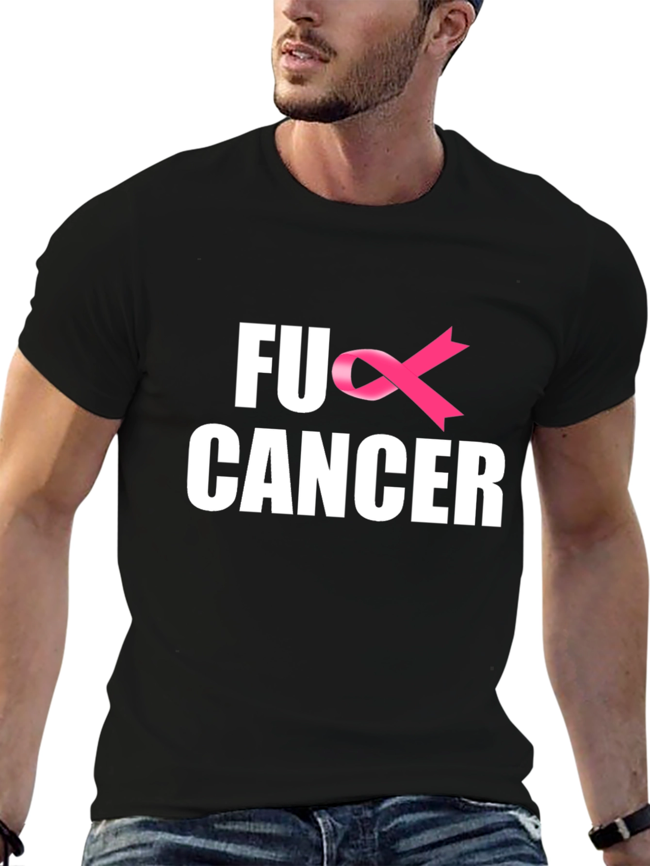 Fu Cancer Ribbon Awareness T-Shirt