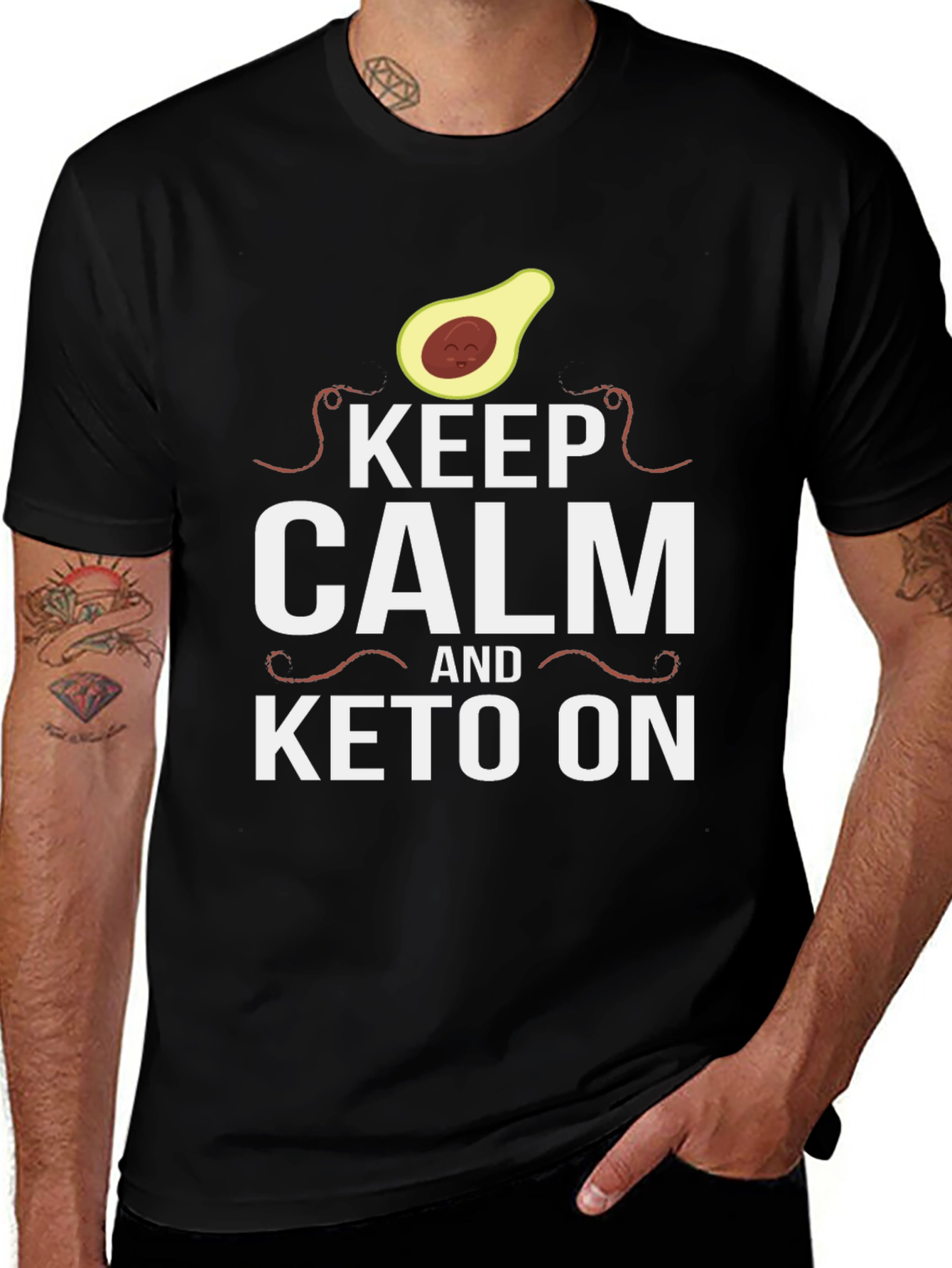 Keep Calm and Keto On T-Shirt