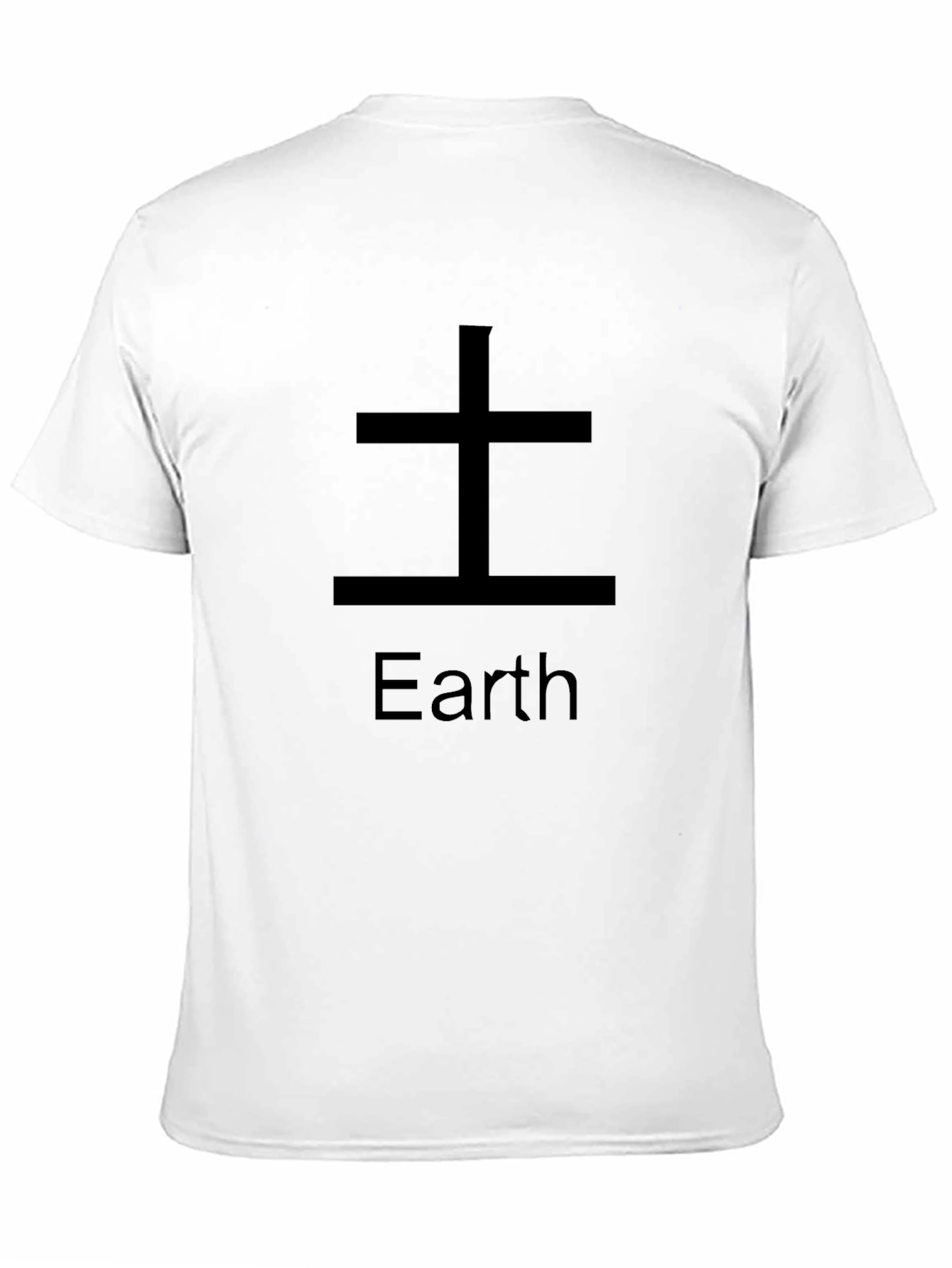 Earth Element Graphic Tee - Black Cotton Shirt