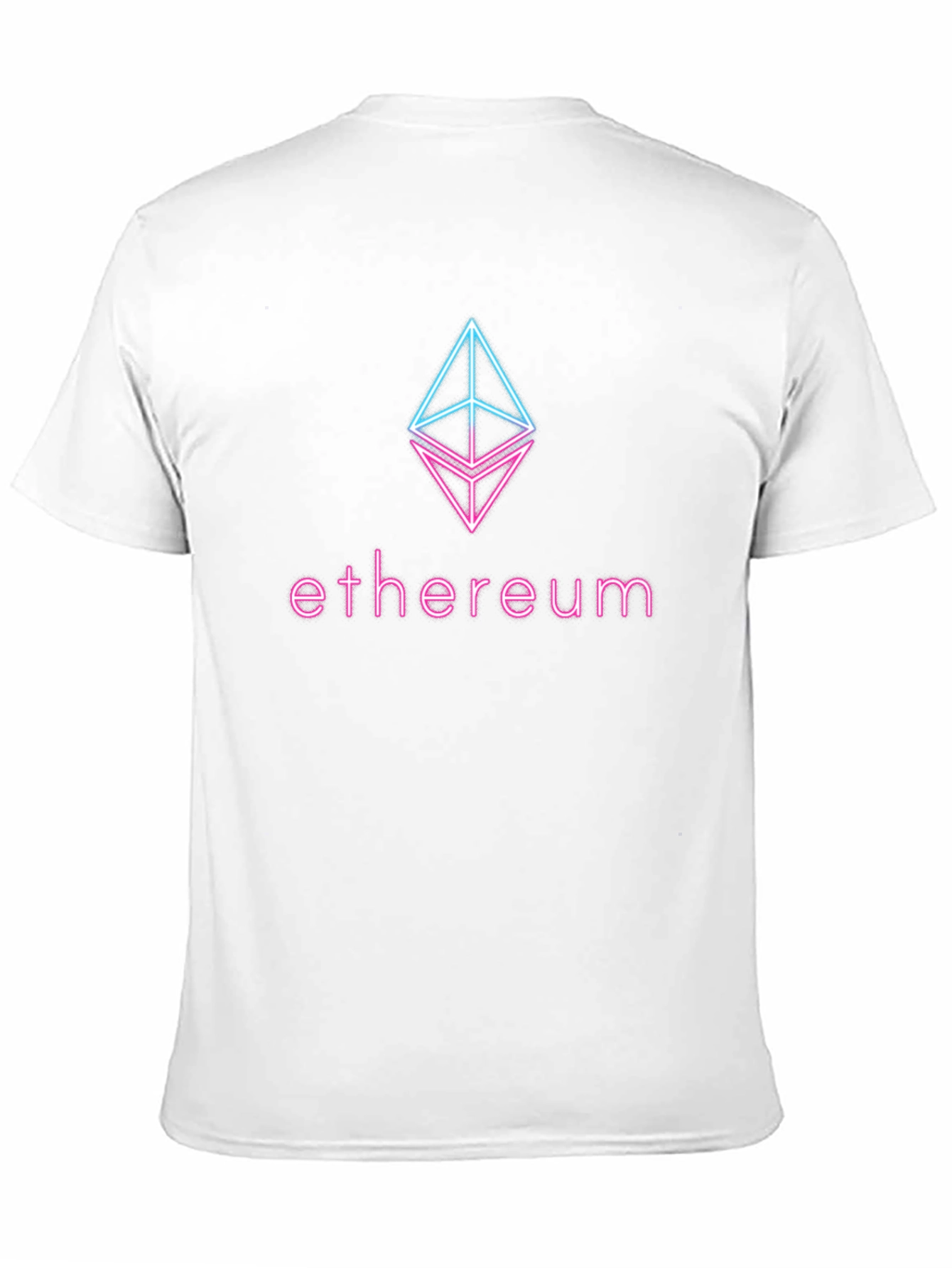 Ethereum Logo Black T-Shirt - Crypto Fashion